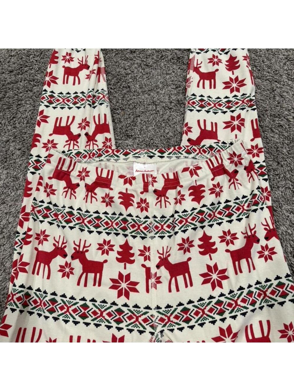 Hanna Andersson Organic Cotton Holiday Pajama Pants